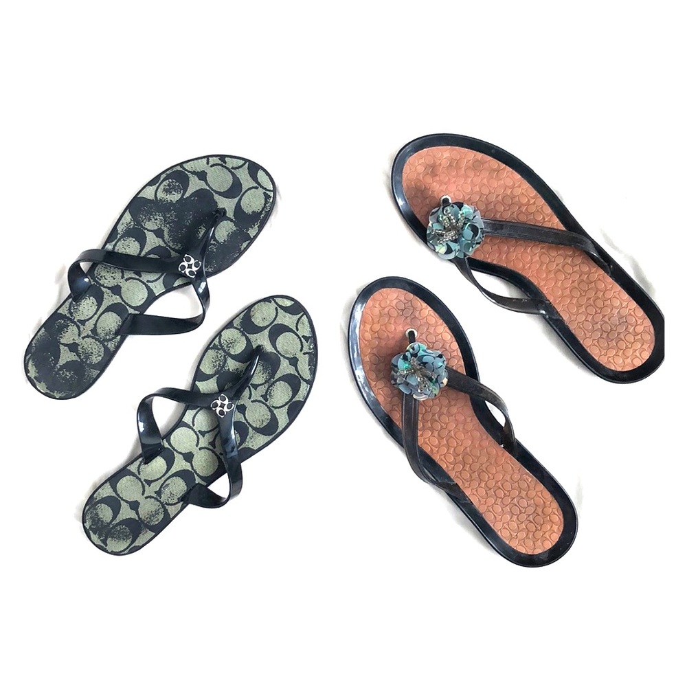 Coach Flip Flops